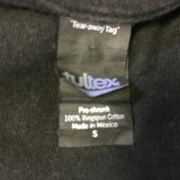 Blink 182 Bunney Smiley T Shirt S Black Pink Rabbit Band Music Tultex Womens - Picture 4 of 4